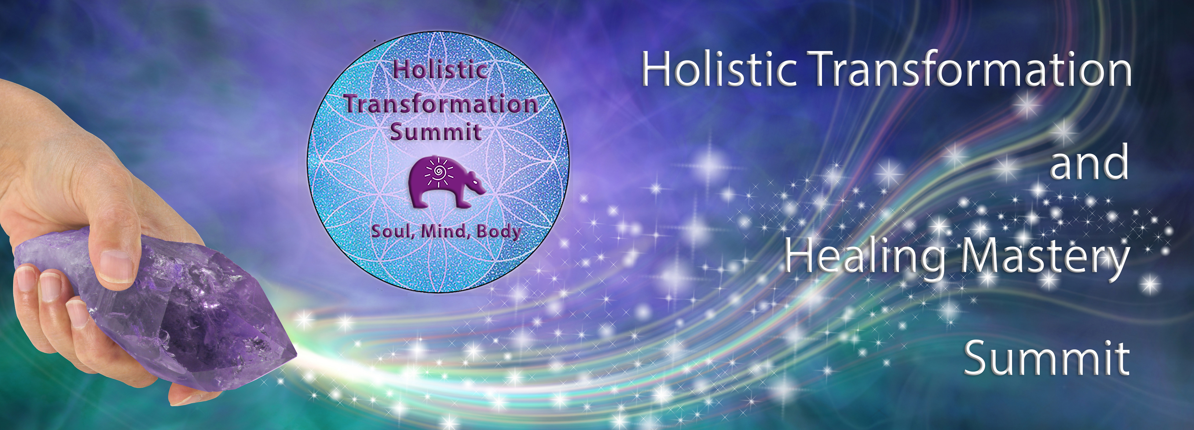 Holistic Transformation & Healing Mastery Summit Header
